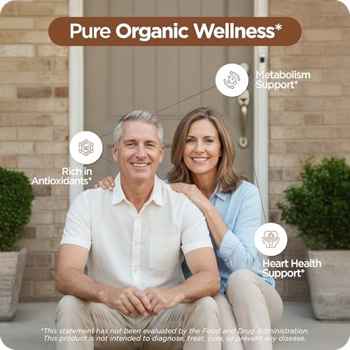 Balancebreens Certified Organic Ceylon Cinnamon 1200mg Supplement - 120 Veg Capsules - Heart