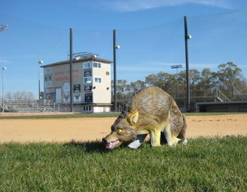 Bird-X 3D Coyote Decoy, Lifelike Predator Replica, Coyote Decoy with Moving Tail and Realistic Markings, Easy to Install, Covers up to 1 Acre of Land