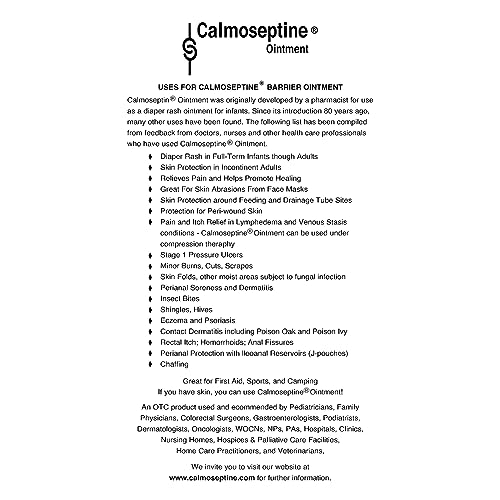 Calmoseptine Ointment Tube, 4 Ounce