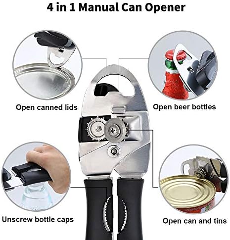 Can Opener Manual 4 in 1