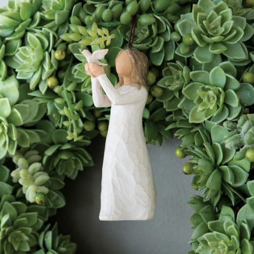 Willow Tree Abundance Hanging Ornament, Sculpted Hand-Painted Figure | Cast from a Susan Lordi Original Carving, Meaningful Gift for Any Occasion, Ready to Hang, Collectible Resin Keepsake