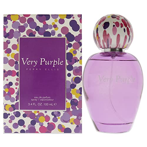 Perry Ellis 18 Sensual Eau de Parfum Spray for Women, 3.4 Oz | Perfumes for Women, Women's Fragrances with Notes of Fruit and Vanilla, Long Lasting Vanilla Perfume, Full-Size Bottle