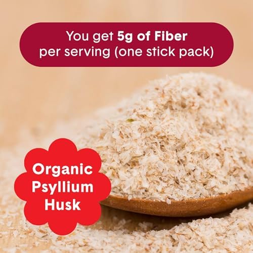 Bellway Super Fiber + Fruit, Organic Psyllium Husk Powder, Sugar-Free