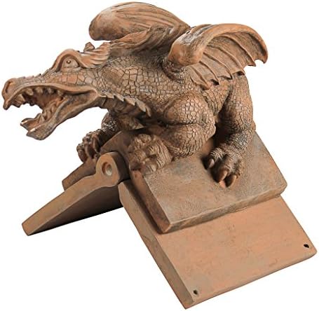 Design Toscano Lemont the Lovable Lounger Climbing Black Bear Roof Mount Outdoor Garden Statue, 34 Inch Long, Cast Stone Resin, Woodland Black Finish