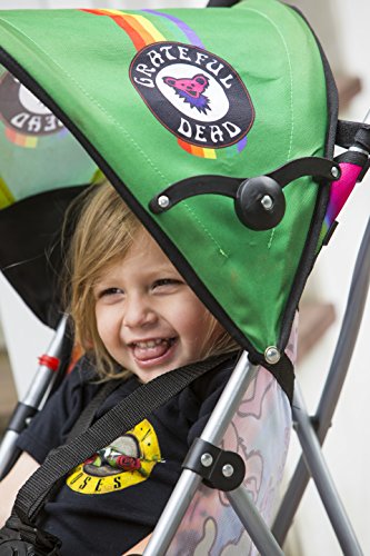 Grateful Dead Ultralight Umbrella Stroller, with Canopy, and Shoulder Strap by daphyls