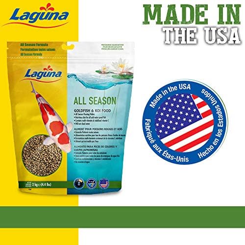 Laguna All Season Goldfish & Koi Floating Food, 17 oz