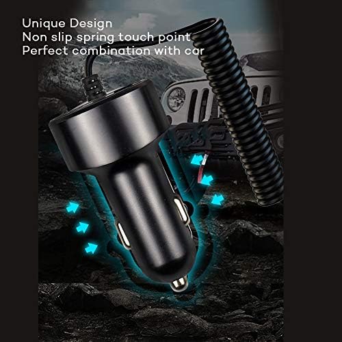 FouceClaus Radar Detector Power Charger Cord for Escort Valentine One V1 Beltronics Uniden R3/R4/R7/R8, Passport and More