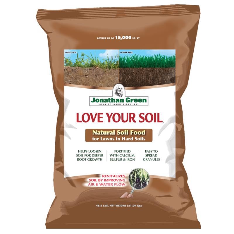 Jonathan Green Love Your Soil Organic 0-0-0 Lawn and Garden Food for All Grass Types 54 lb. 1500 - Total Qty: 1
