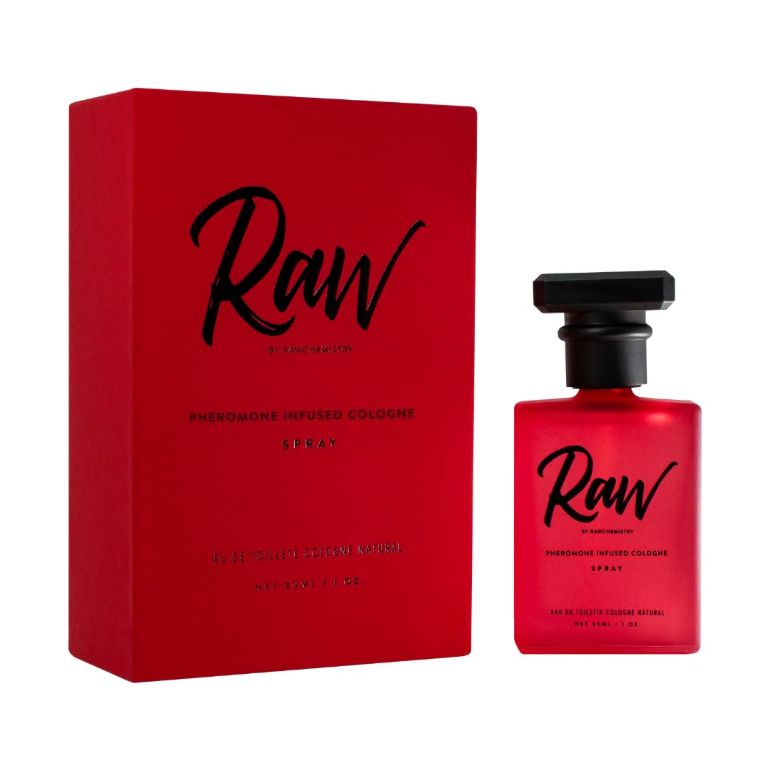 RawChemistry Raw Pheromone Infused Men’s Cologne, 1 oz Spray – Long-Lasting
