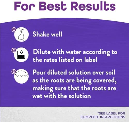 Bonide Garden Rich Root & Grow Root Stimulator & Plant Starter | 32 oz Concentrate, 4-10-3 Fertilizer For Transplanting