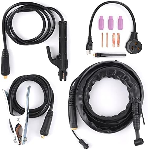 S7 200A HF Start TIG Welder, DC TIG and Stick Welder, 110V/220V Dual Voltage Portable Welding Machine for Garage Repair, DIY Projects