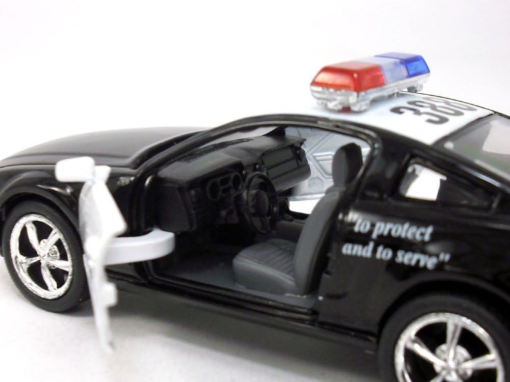 KiNSMART - 2006 Ford Mustang GT 1:38 Scale 5" Die Cast Metal Model Toy Car (Police)
