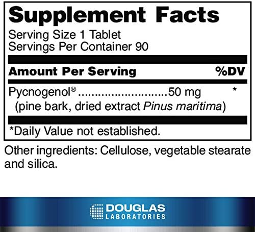 Douglas Laboratories Pycnogenol (50 mg.) | Pine Bark Extract to Support Arterial Health | 90 Tablets