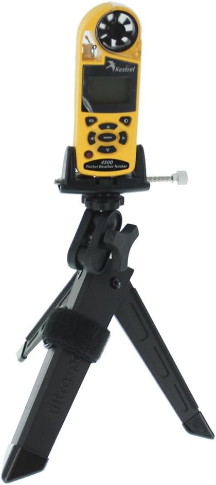 Kestrel Portable Tripod with Clamp Black, Small | Accommodates All Kestrel Models