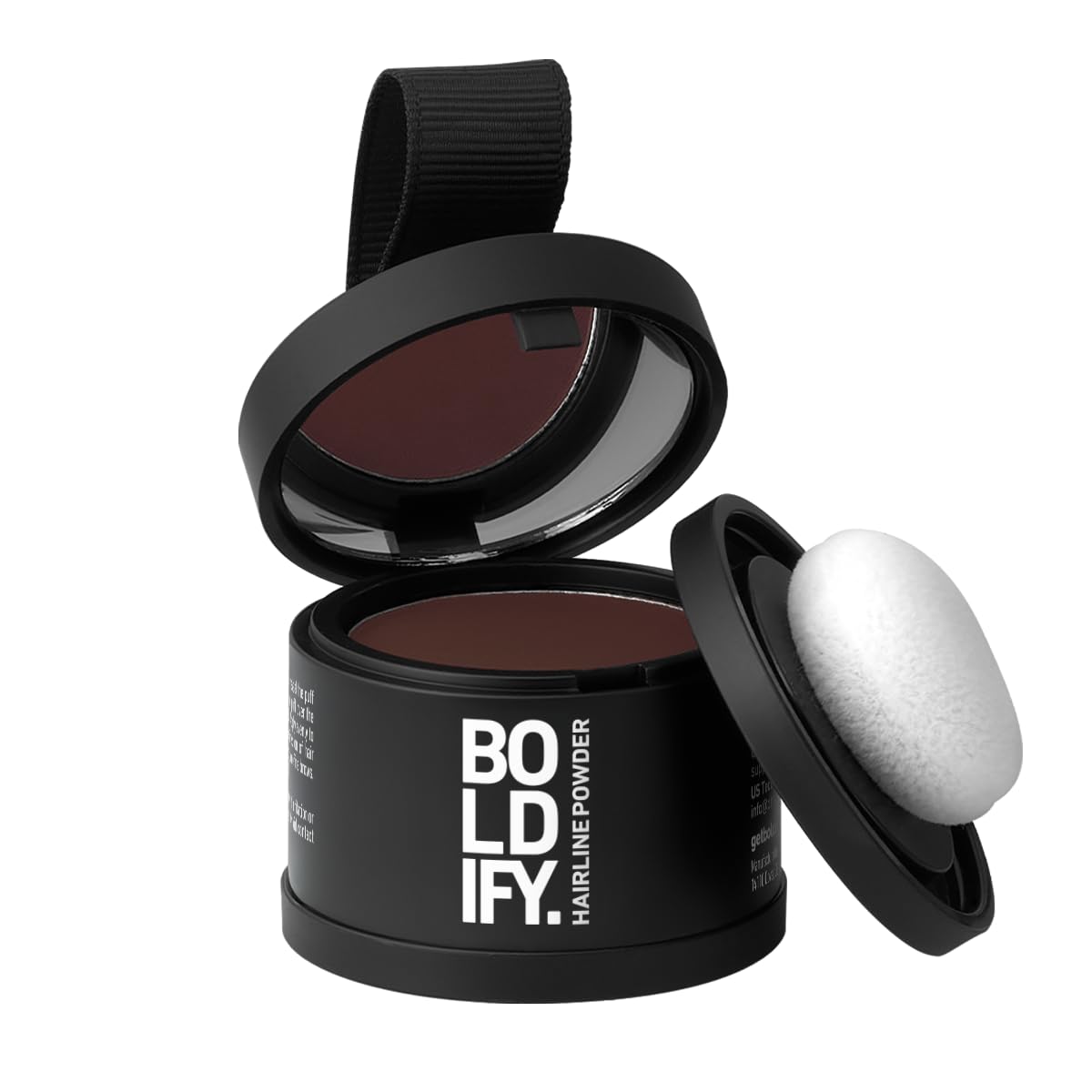 Boldify Hairline Powder, Root Touch Up Hair Color Dark Brown 4g