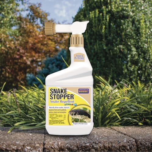 Bonide Snake Stopper Snake Repellent, 32 oz Ready-to-Spray | Deter Snakes from Yard & Garden, People & Pet Safe