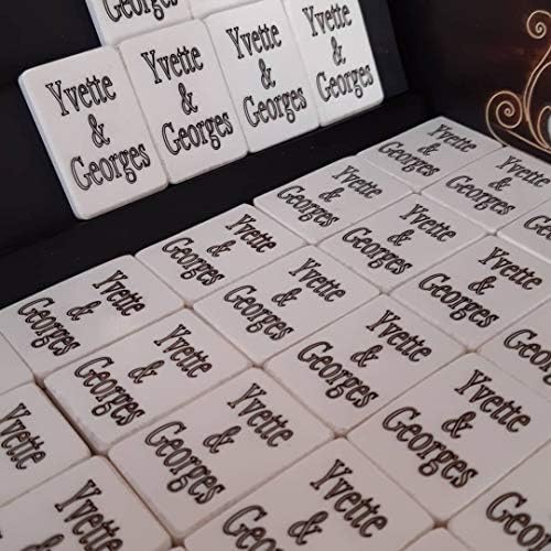 Antochia Crafts Personalized Rummy Tiles - Custom Rummy Game Tiles