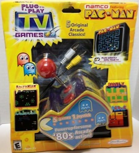 Original Pac Man Arcade Classics Namco Plug & Play TV Games