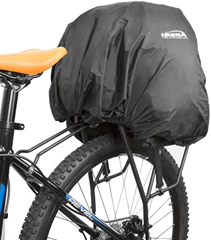 Ibera Bicycle All Weather Rain Cover for Commuter Bags and Panniers