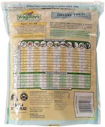 Wagner's 62067 Deluxe Treat Blend Wild Bird Food, 4 Pound (Pack of 1)