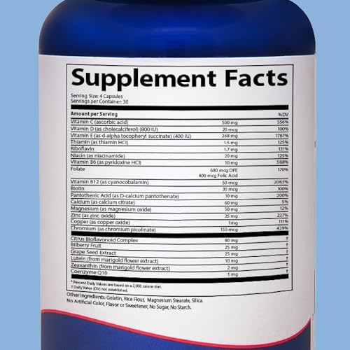 Doctor's Advantage Macular Shield Eye Vitamins + Multivitamin