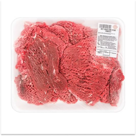 Salutem Vita - Beef Cube Steak, 3 lb (actual weight may vary within 5%)