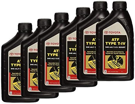 Toyota 00279-000T4 Automatic Transmission Fluid, 192 Ounces, 6 Pack