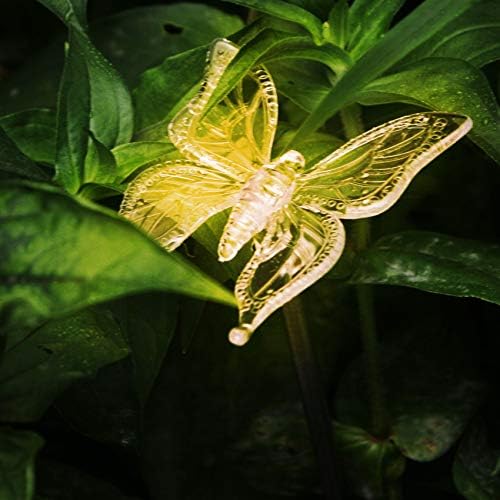 1PCS Waterproof Outdoor Solar Garden Stake Light w Color Charging