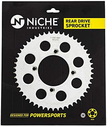 NICHE 428 Pitch 50 Tooth Rear Drive Sprocket for Honda 41201-KN4-000