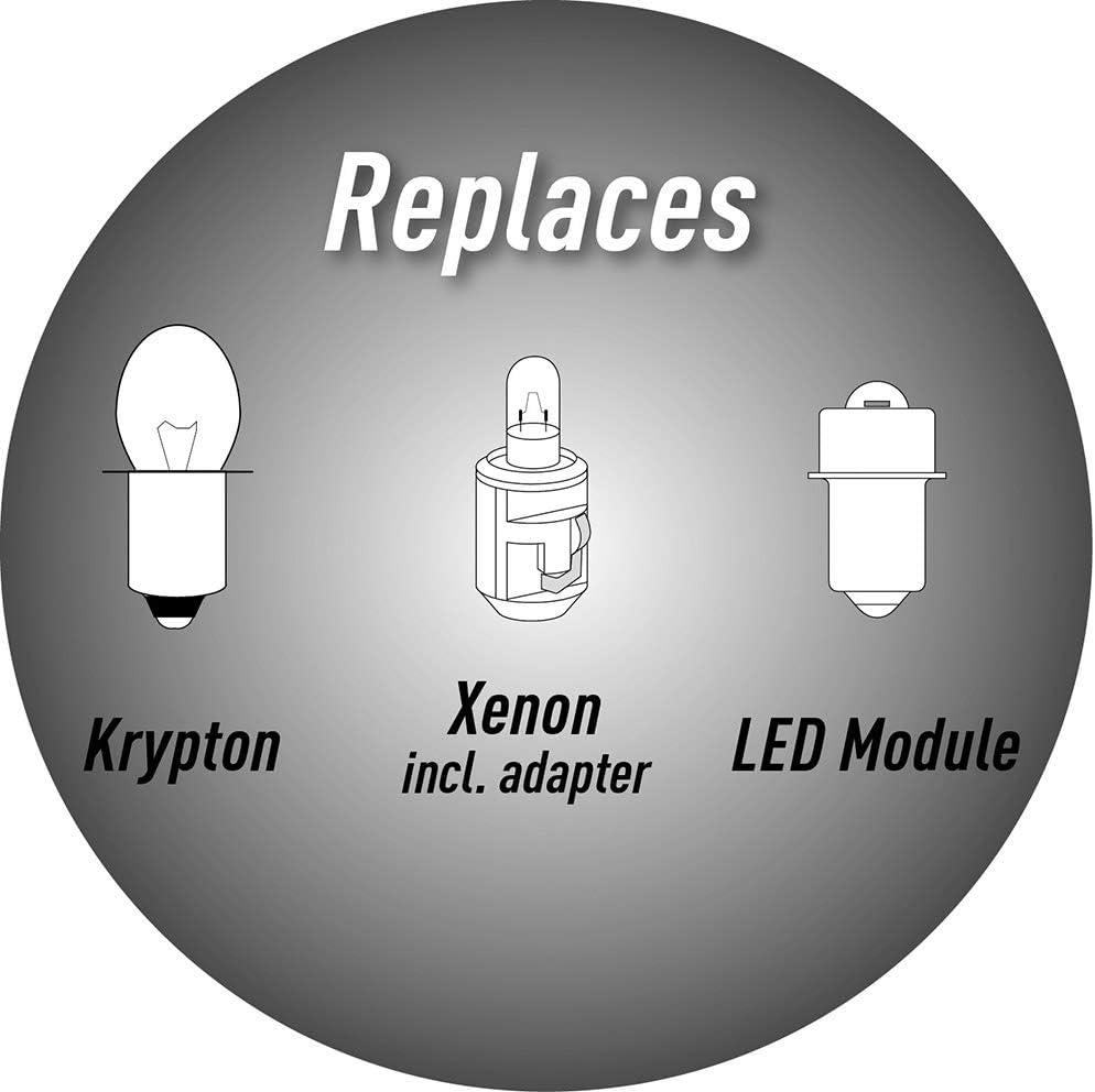 LXB430 2 Mode LED Upgrade Module 430 or 40 Lumen Only for 2 C/D Cell Maglite Torches