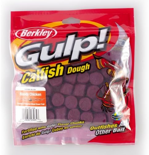 Berkley Gulp! Catfish Dough,Bloody Chicken,5-Ounce