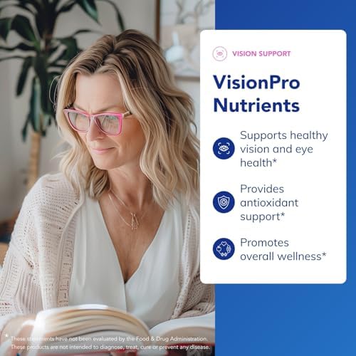 Pure Encapsulations VisionPro Nutrients | Hypoallergenic Multivitamin/Mineral Complex for Maintaining Healthy Vision* | 90 Capsules | Hypoallergenic