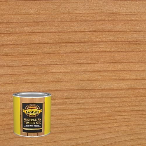 Cabot Australian Timber Oil Wood Stain and Protector, Natural, 1/2 Pint