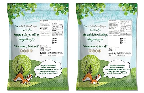 Food to Live Hard Red Wheat Berries, 3 Pounds – Sprouting for Wheatgrass, Kosher, Raw, Vegan, Bulk