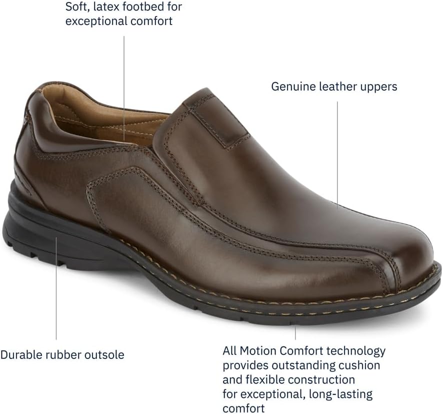 Dockers Men's Dockers Mens Agent Leather Dress Casual Loafer Shoe