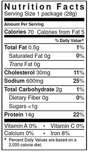 Wild Bill's Hickory Smoked Beef Jerky Strips, 30 Ct, 15 Oz | Keto, Low-Carb And High-Protein, Made In The USA, USDA Inspected, Marinated In Soy Sauce, Garlic, Black Pepper, Chewy Texture
