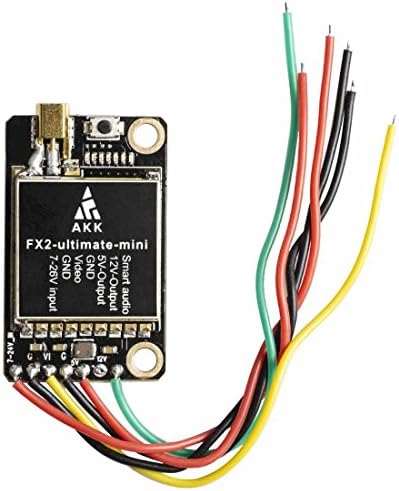 AKK FX2-ultimate-mini(US Version) 5.8GHz 37CH Smart Audio VTX Support OSD Configuring via Betaflight Flight Control Board Long Range FPV Transmitter