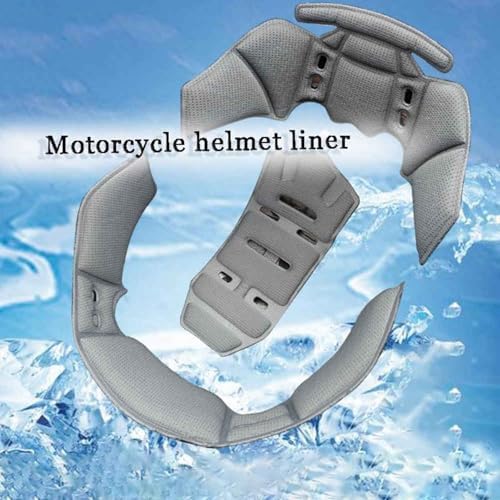 Motorcycle Helmet Liner for HJC CS-R3 2017-2020 | Comfortable,Breathable Motorcycle,Absorbing Helmet Cushion,Replacement