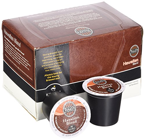 Tully's Coffee Hawaiian Blend 12 KCups 4.8 Oz