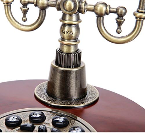 Classic Vintage Desktop Wired Office Telephone of 1950 Old Fashioned Antique Style Home Phone