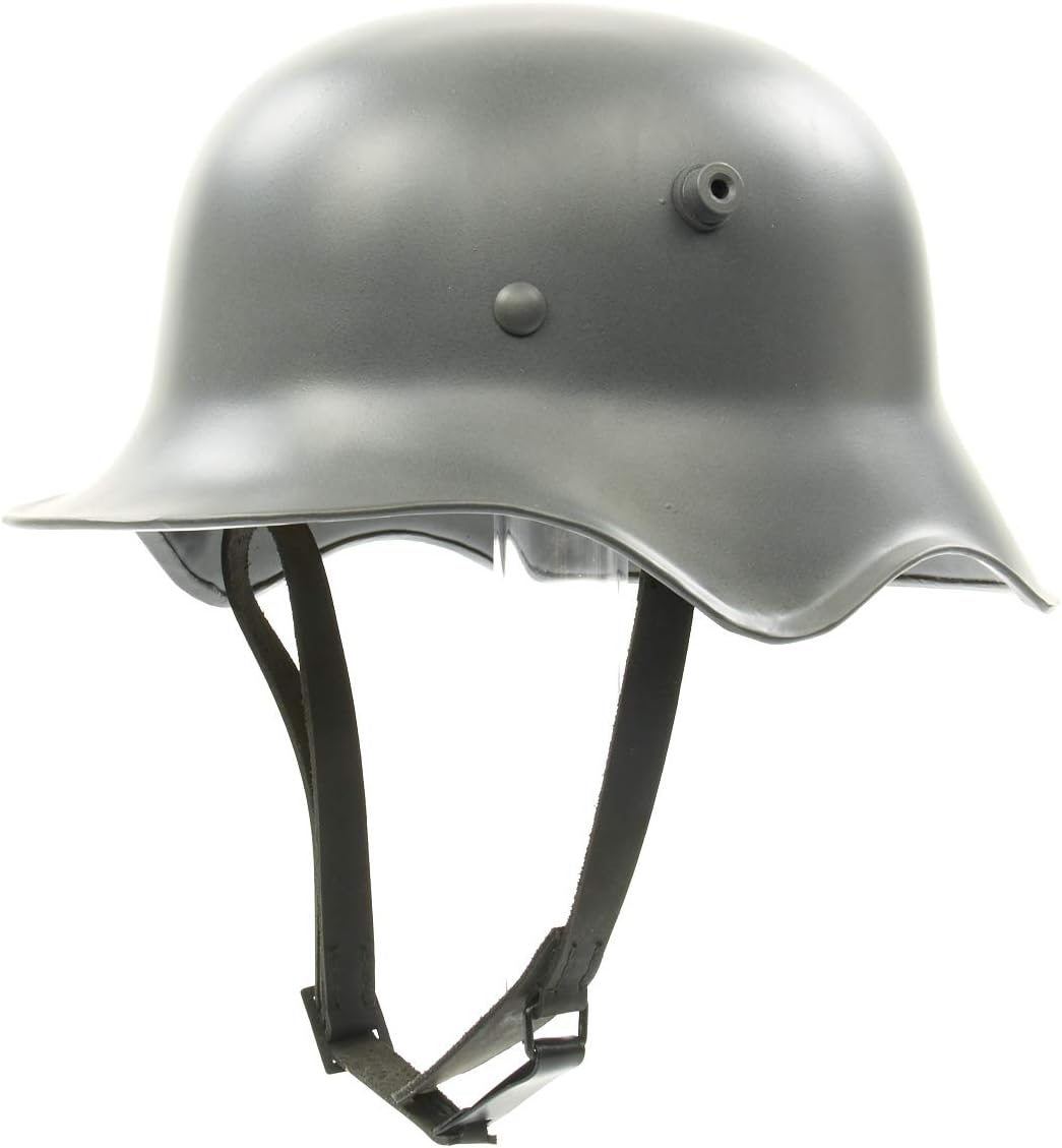 German WWI M18 Steel Helmet with Leather Liner
