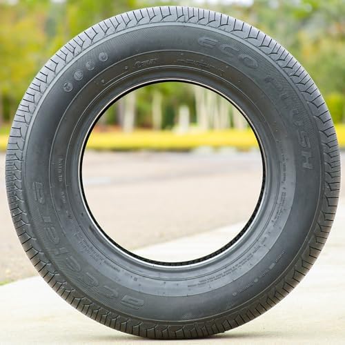 Accelera Eco Plush 175/70R13 82H SL All Season Touring Tire | Passenger Touring All Season Traction 82H Rated Standard Load Radial Construction Black Sidewall Tire