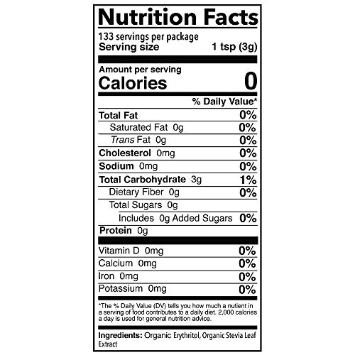 SweetLeaf Better Than Sugar Sweetener Alternative - 12.7 Oz | Powdered Sugar Substitute with Stevia & Erythritol, Use for Frosting, Baking, Coffee, Keto Friendly