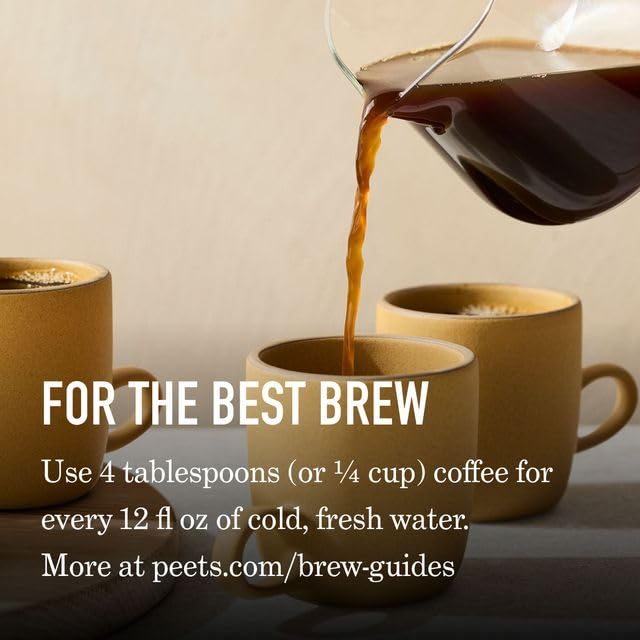 Peet's Coffee Whole Bean Coffee, Dark Roast, Major Dickason's, 18 Ounces