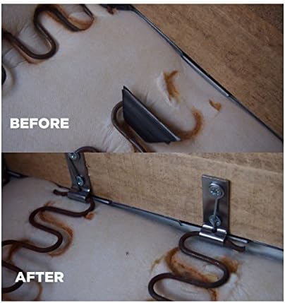 Taskar Sofa Savers Zig Zag Spring Repair Bracket Kit (Quantity: 4 Kits)