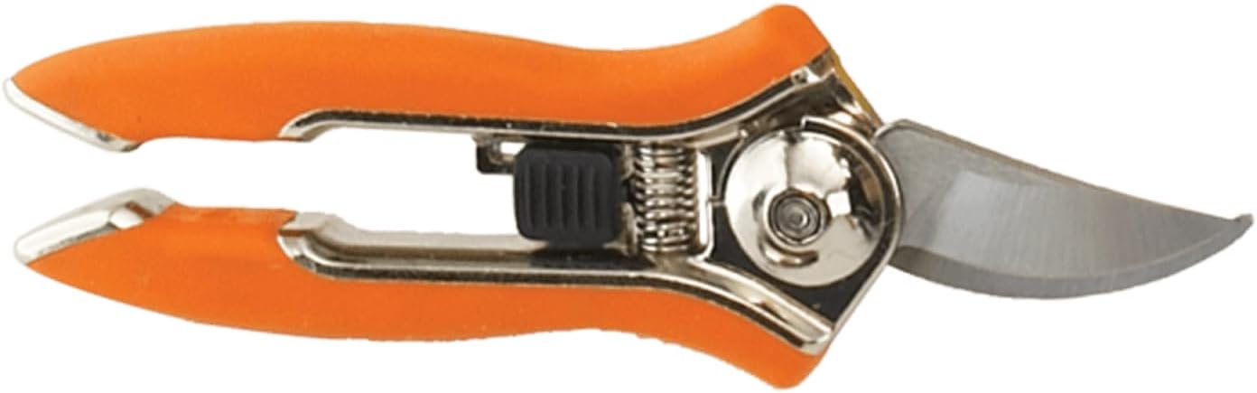 Dramm 18043 ColorPoint Bypass Pruner with Stainless Steel Blade, Yellow