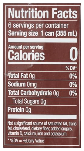 Zevia, Soda Ginger Root Beer, 6pk, 12 Fl OZ