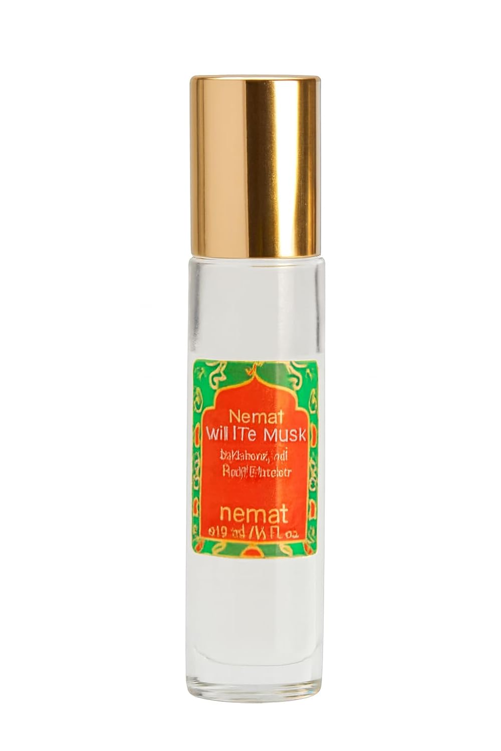 Nemat Amber Perfume Oil Roll-On for Women & Men, 10 ml | Long lasting fragrance, Alcohol free, Essential oil based, Vegan formula, Clean scent, Unisex body oil