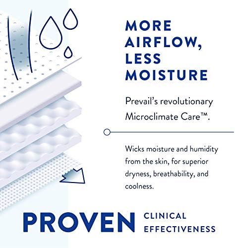 Prevail Breezers 360 Incontinence Briefs, Ultimate Absorbency, Size Two, 72 Count