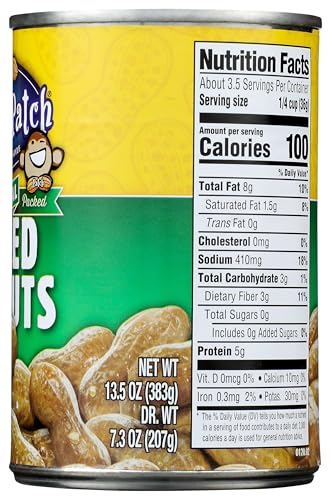 Peanut Patch Margaret Holmes Green Boiled Peanuts, (13.5oz cans)